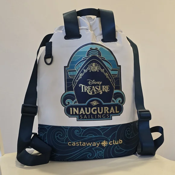Disney Treasure Inaugural Sailings Merch -Tote Bag Lanyards Towel Holders